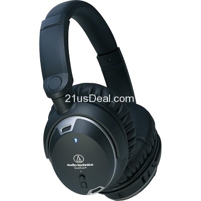 史低价！Audio Technica 铁三角ATH-ANC9主动降噪耳机，原价$349.95，现仅售 $105.00 ，免运费