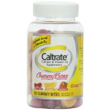 史低！Caltrate鈣爾奇混合天然果味鈣+VD橡皮糖50粒只要$5.88 免運費