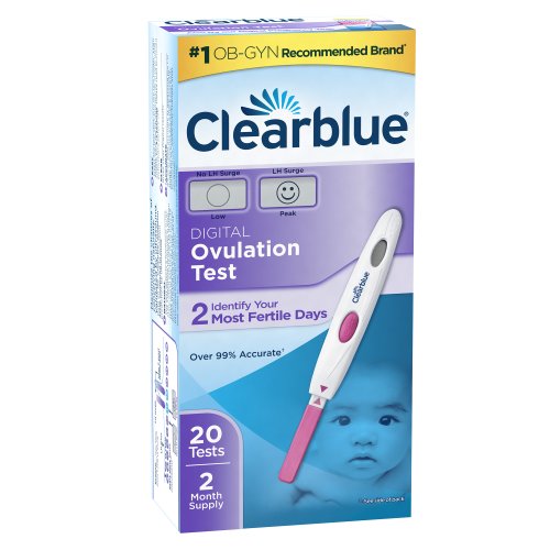 Clearblue笑脸 排卵试纸，精确度99%，20支装，原价$48.87，现自动折扣后仅售$27.39，免运费