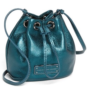 Nordstrom-Only $146.06(33% off) MARC BY MARC JACOBS'Too Hot to Handle - Mini' Leather Drawstring Crossbody Bag!