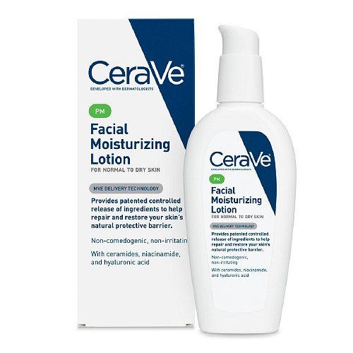 CeraVe Moisturizing Facial Lotion PM, 3 Ounce, only $13.27 , free shipping