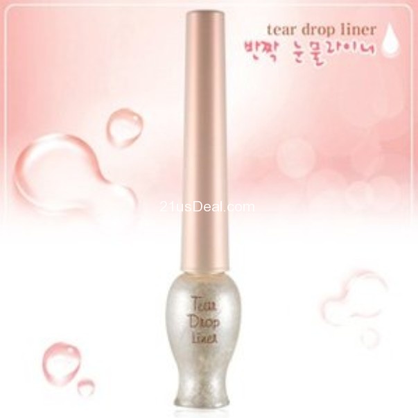 Amazon-Only $2.70 Etude House Tear Drop Liner #1 White Tear 8g