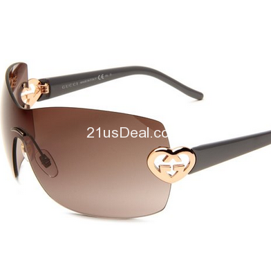 Gucci Women's GUCCI 4200/S Shield Sunglasses $149.00(54%off) + Free Shipping 