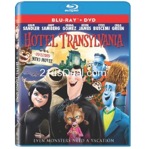 Hotel Transylvania (Blu-ray / DVD + UltraViolet Digital Copy) (2012) $9.99 (63%off)
