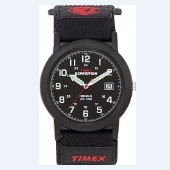 Timex Men's T40011 Expedition Camper Black Fast Wrap Velcro Strap Watch $24.75 FREE Shipping on orders over $25