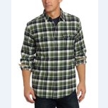 IZOD Men's Plaid Twill Shirt $13.51 FREE Shipping on orders over $49