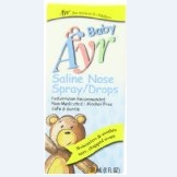Baby Ayr Saline Nose Spray/Drops, 1-Ounce Spray Bottles (Pack of 6) $12.51 FREE Shipping