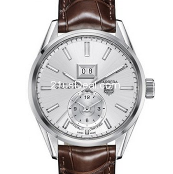 TAG Heuer Carrera Calibre 8 Automatic Silver Dial Brown Leather Mens Watch WAR5011.FC6291 $2,704.04(31%off) & FREE Shipping 