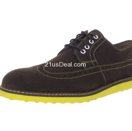 Hush Puppies Men's Full Wing Oxford  $44.95(64%off) + $8.50 shipping 