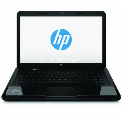 HP 2000-2d89nr 15.6-Inch Laptop (Black Licorice)  $479.99