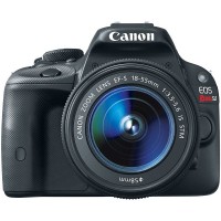 Canon佳能EOS Rebel SL1 18.0 MP数码单反相机+18-55mm镜头，现仅售 $389.99 免运费