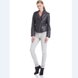 Kenneth Cole Women's Hipster Leather Jacket $106.35 FREE Shipping