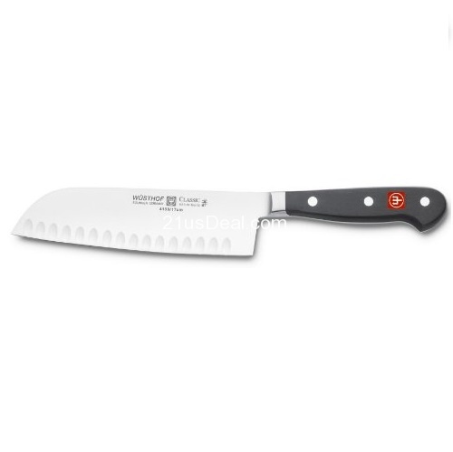 Wusthof Classic Hollow-Ground Santoku, only $69.96, free shipping