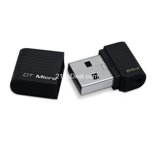 Kingston Digital 64GB Micro USB 2.0 DataTraveler (DTMCK/64GB), only $25.99