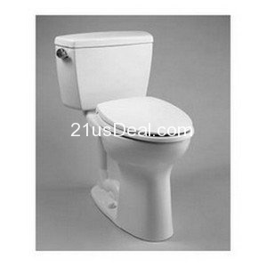 Amazon-Only $239.93 TOTO CST744SL-01 Drake 2-Piece Ada Toilet with Elongated Bowl, Cotton White+free shipping