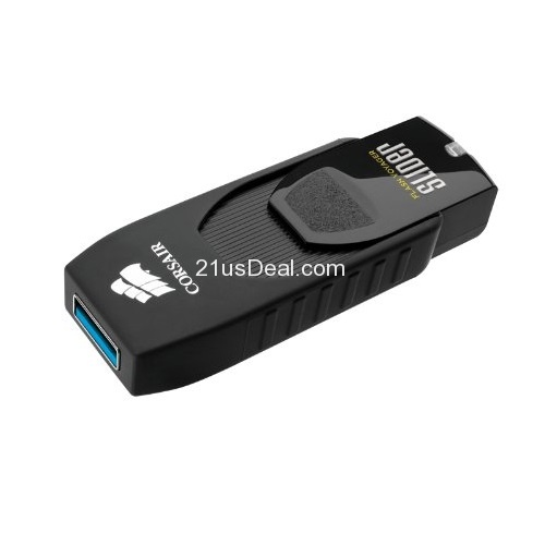 Corsair Flash Voyager Slider 128GB USB 3.0 (CMFSL3B-128GB) , only $37.99 , free shipping