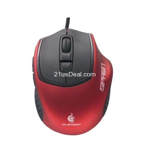 CM Storm Spawn - Gaming Mouse with 3500 DPI Optical Sensor and Omron Micro Switches, only $13.99 after rebate