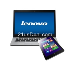 速抢！Lenovo联想IdeaPad U430触摸屏电脑和IdeaTab Miix平板电脑，两者一起原价$1,129.98 ，现仅售$699.99，免运费