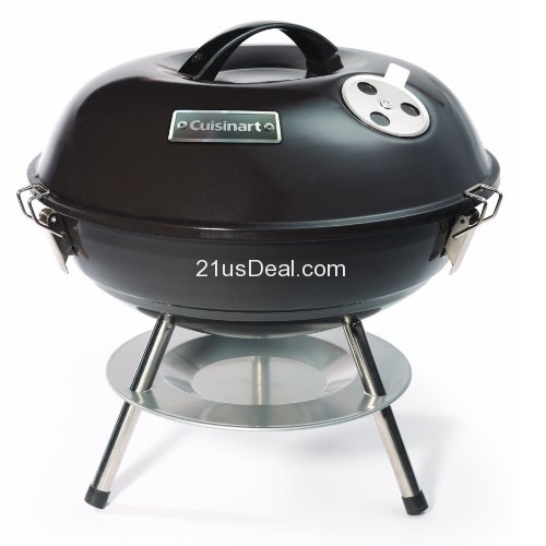 Cuisinart CCG-190 Portable Charcoal Grill, 14-Inch, only $23.99