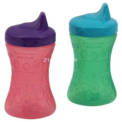Gerber Graduates BPA Free 2 Pack Fun Grips spill Proof Cup, 10 Ounce, Colors May Vary, only$3.70