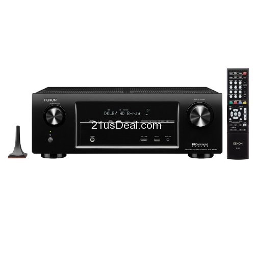 Denon AVR-X1000 5.1-Channel Networking Home Theater AV Receiver with AirPlay $269.69 Free shipping