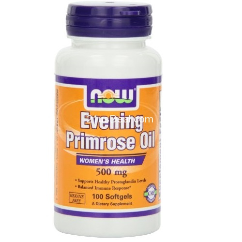NOW Foods Evening Primrose Oil 500mg, only $4.69, free shipping