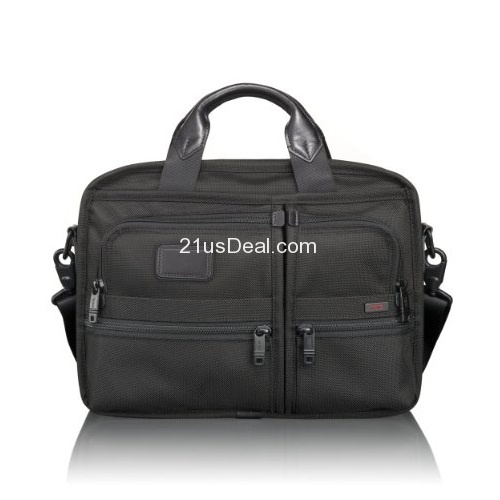 Tumi Luggage Alpha Small Screen Expandable Laptop Brief, only $221.25, free shipping