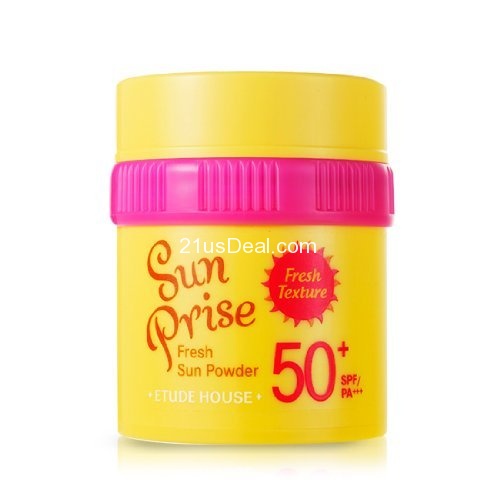 Amazon-Only $12.54 Etude House Sun Prise Fresh Sun Powder (SPF50+/PA+++) 9g