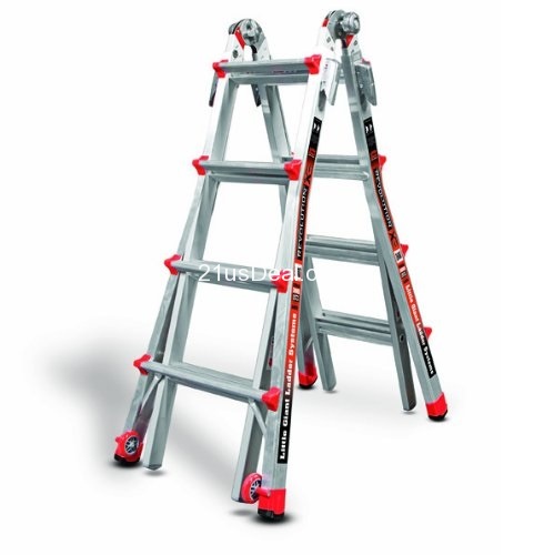 Little Giant 12017 RevolutionXE 300-Pound Duty Rating Multi-Use Ladder, 17-Foot, only $239.70