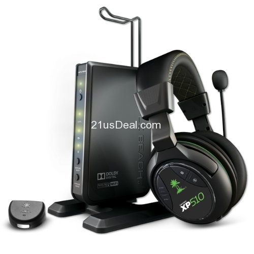 超低价！乌龟海岸 Turtle Beach Ear Force PX510 可编程7.1声道 高级无线游戏耳机（支持 PS4、PS3和Xbox 360），原价$289.99，现仅售$149.99，免运费