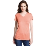 Calvin Klein Jeans Women's Solid V-Neck Tee $11.85 FREE Shipping on orders over $49
