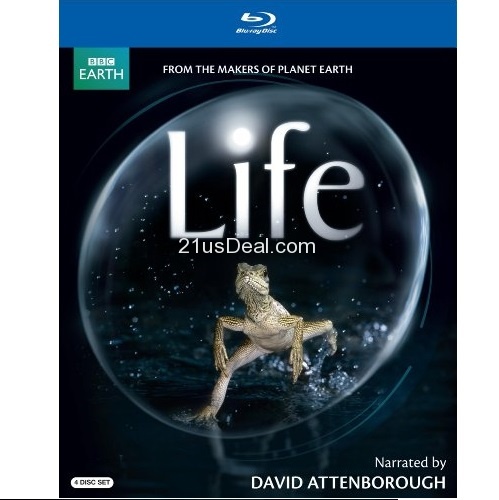 好礼物！史低价！科普电视节目系列：《Life生命》，由David Attenborough解说，蓝光光盘，原价$69.99，现仅售$9.99