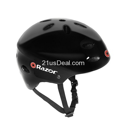 Razor V-17 青少年运动头盔，原价$29.99，现最低仅售$14.99。四种颜色可选