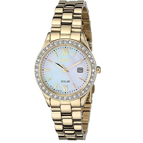 Seiko Women's SUT076 Dress-Solar Classic Watch, only $88.50 , free shipping