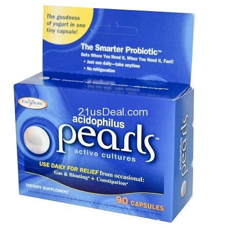 Enzymatic Therapy Acidophilus Pearls, only $14.24, free shipping