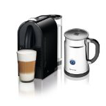 Nespresso U D50 Espresso Maker with Aeroccino Milk Frother, Pure Black $134.99