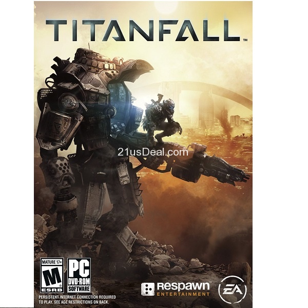 史低价！《Titanfall 泰坦天降》游戏，原价$29.99，Xbox One版，仅售$18.97。PC版仅售$13.99