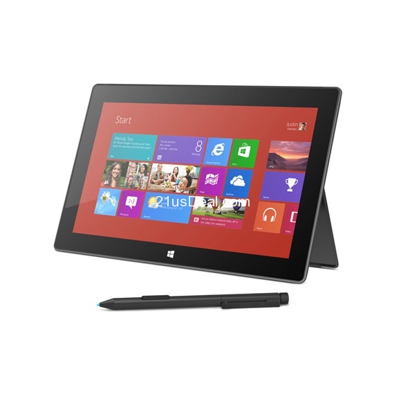 厂家直销！白菜家！Microsoft Surface Pro 10.6″ 128GB Windows 8平板电脑，官翻，现仅售$449.00，免运费。厂家一年保质！