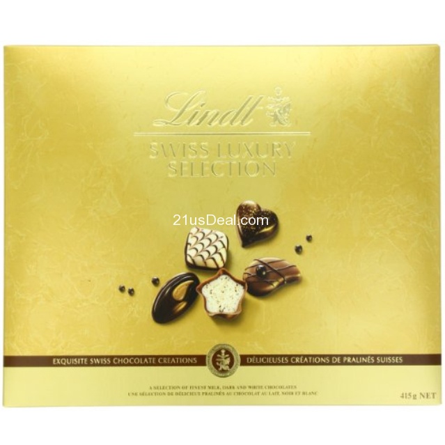 Amazon-Only $17.99 Lindt Chocolate Swiss Luxury Selection Box