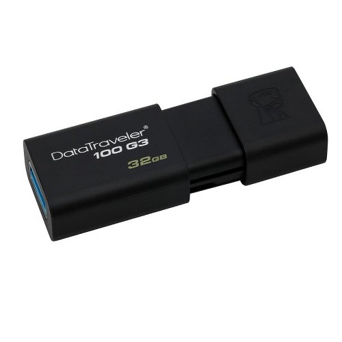 Kingston Digital 32GB 100 G3 USB 3.0 DataTraveler (DT100G3/32GB), only $3.99