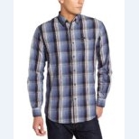 Lee Men's Yarn Dye Woven Shirt Long Sleeve BD Collar Merrimack Plaid $18.81 FREE Shipping on orders over $49