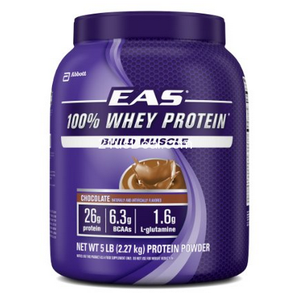 EAS 100% Whey Protein,  Vanilla, 2 Pounds $13.49