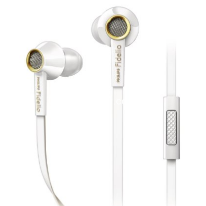 Philips Fidelio S2WT/28 In-Ear Headsets Earbuds - White  $99.99 (23%)& FREE Shipping