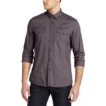 Kenneth Cole New York Men's Solid Military Shirt $16.93 FREE Shipping on orders over $49