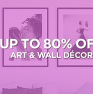 Up to 80% Off: Art & Wall Décor@Myhabit