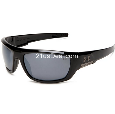 Under Armour Prevail Polarized Sunglasses, Shiny Black Frame/Gray & Multi Lens, One Size  $39.99 , FREE shipping