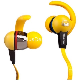 Monster iSport LIVESTRONG In-Ear Headphones w/ ControlTalk Universal Yellow $49.95 FREE Shipping