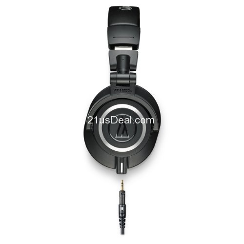 閃購！Audio-Technica鐵三角 ATH-M50x監聽旗艦級頭戴式耳機+$25 Amazon購物卡，原價$264，現僅售$119，免運費