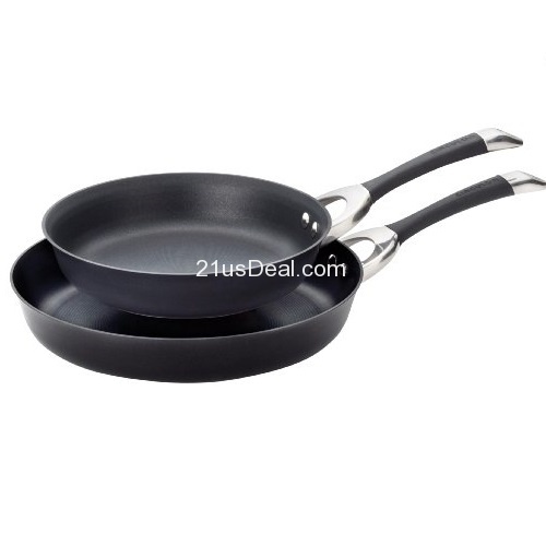 Circulon Symmetry Hard Anodized Nonstick 10-Inch and 12-Inch Skillet Twin Pack, only $29.99