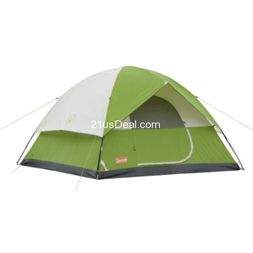Coleman Sundome 6-Person Tent (Green, 10-Feet x 10-Feet), only $60.00, free shipping